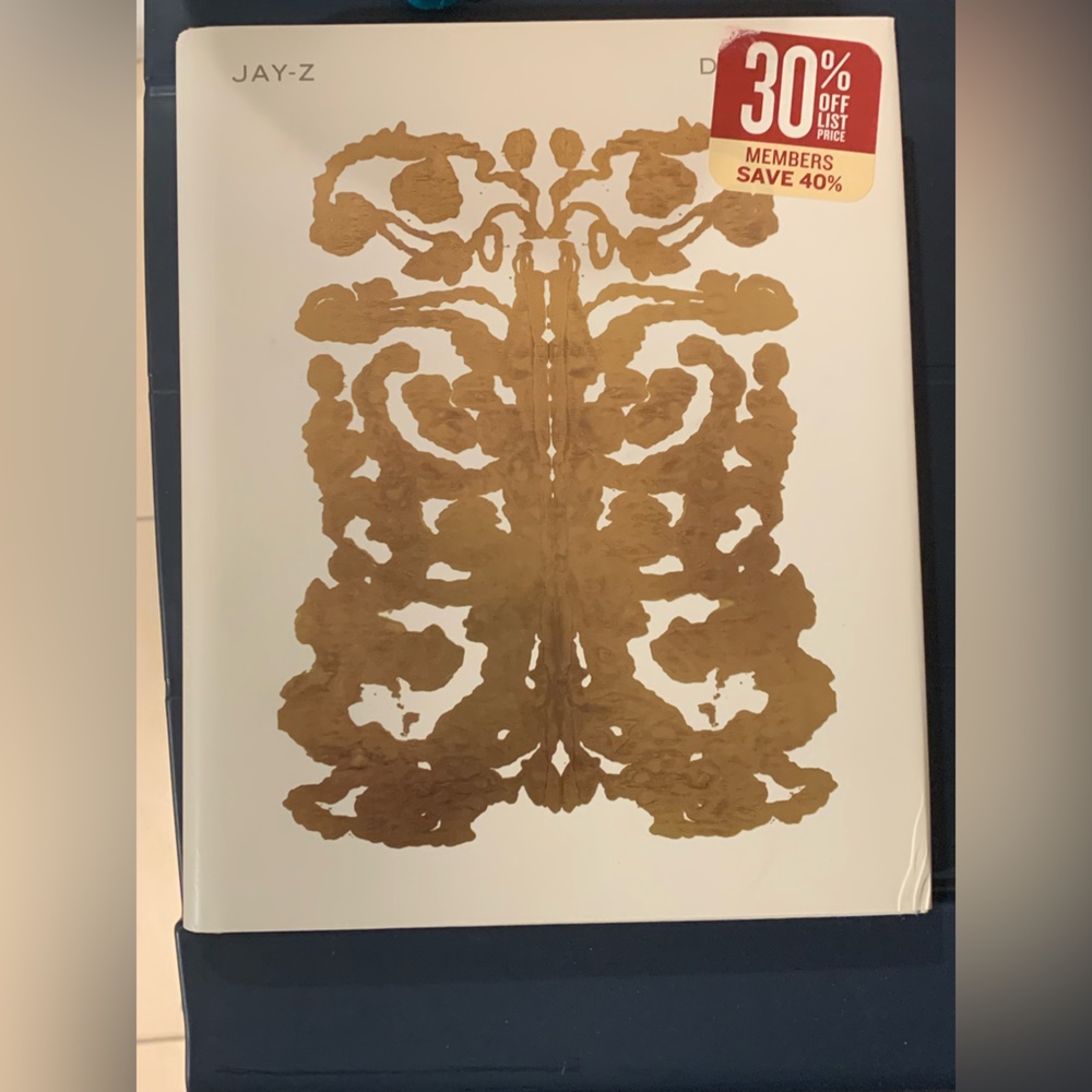 Jay-Z De-Coded Hard Cover Book